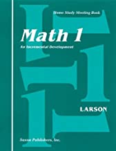 Book Cover Saxon Math 1 Homeschool: Complete Kit 1st Edition