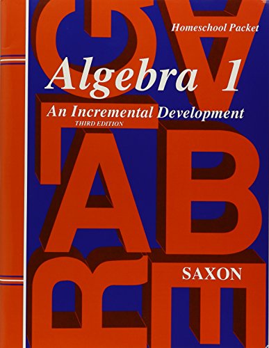 Book Cover Saxon Algebra 1 Tests and Answer Key Third Edition