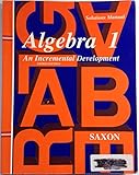 Algebra 1: An Incremental Development (Solution Manual)