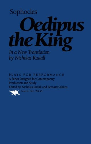 Book Cover Oedipus the King (Plays for Performance Series)