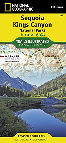Book Cover Sequoia and Kings Canyon National Parks (National Geographic Trails Illustrated Map)
