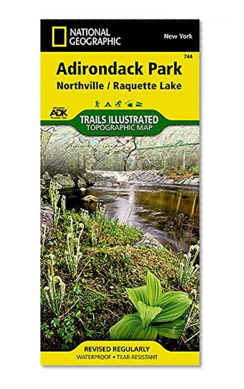Book Cover Northville, Raquette Lake: Adirondack Park (National Geographic Trails Illustrated Map)