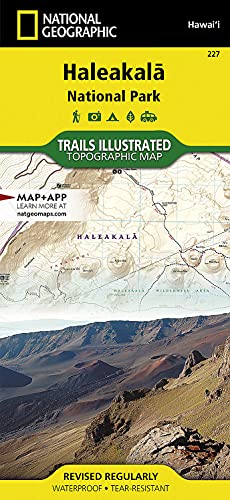 Book Cover Haleakala National Park (National Geographic Trails Illustrated Map, 227)