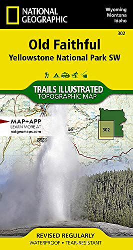 Book Cover Yellowstone National Park/Old Faithful/Wyoming: NG.NP.302 (Trails Illustrated Maps): Trails Illustrated National Parks (National Geographic Trails Illustrated Map)