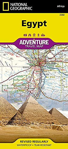 Book Cover Egypte adv. ng r/v (r) wp: Travel Maps International Adventure Map (National Geographic Adventure Map)