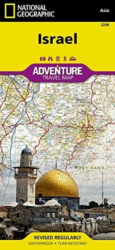 Book Cover Israel (National Geographic Adventure Map, 3208)