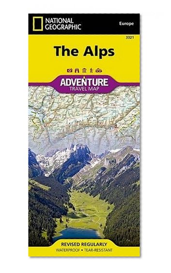 Book Cover Alps (National Geographic Adventure Map)