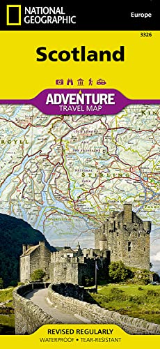 Book Cover Scotland (National Geographic Adventure Map, 3326)