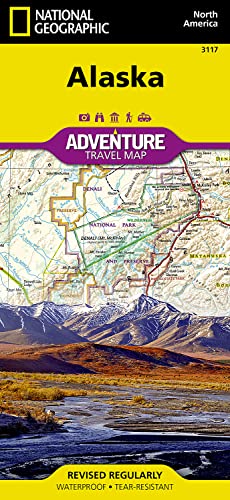 Book Cover Alaska (National Geographic Adventure Map, 3117)