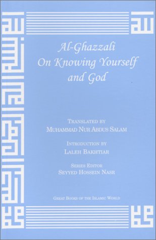 Book Cover Al-Ghazzali On Knowing Yourself and God