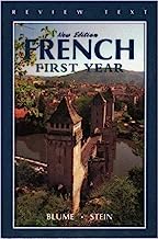 Book Cover French First Year: Review Text, (New Text) (French Edition)