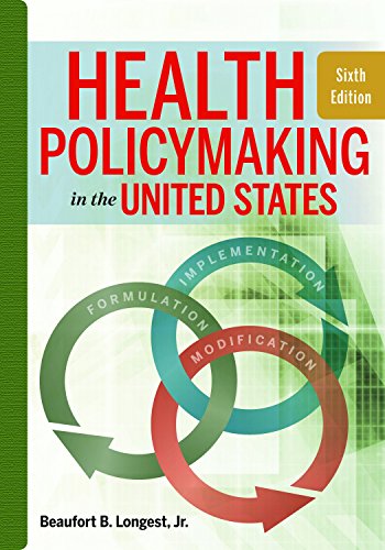 Book Cover Health Policymaking in the United States, Sixth Edition
