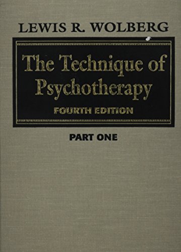 The Technique of Psychotherapy