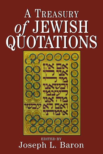 A Treasury of Jewish Quotations