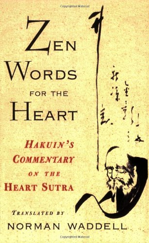 Book Cover Zen Words for the Heart: Hakuin's Commentary on the Heart Sutra