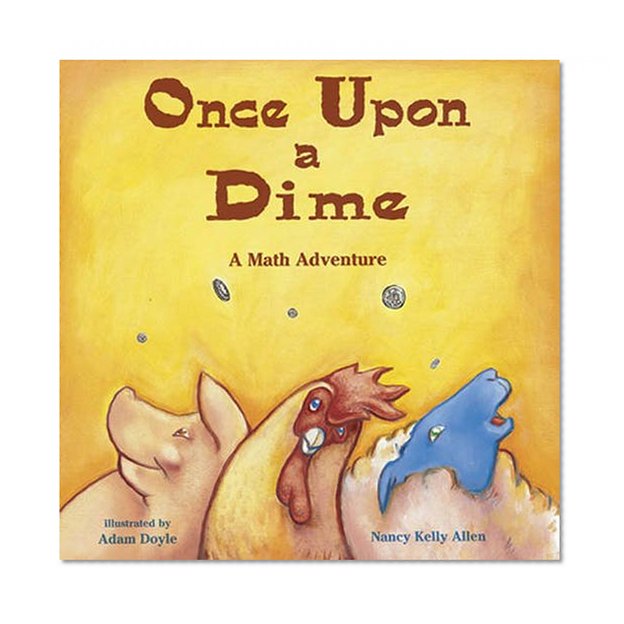 Book Cover Once Upon a Dime: A Math Adventure