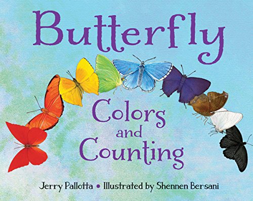 Book Cover Butterfly Colors and Counting (Jerry Pallotta's Counting Books)