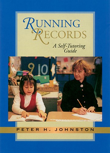 Book Cover Running Records: A Self-Tutoring Guide