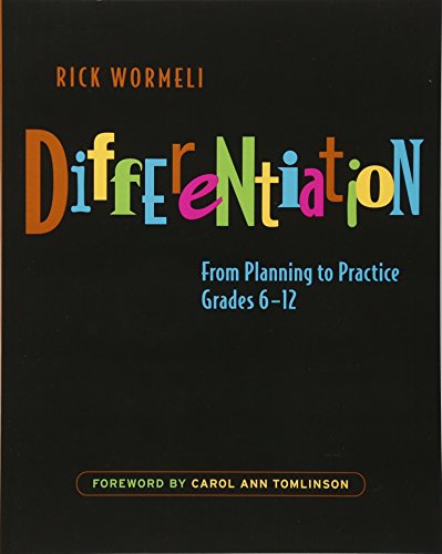 Book Cover Differentiation: From Planning to Practice, Grades 6-12