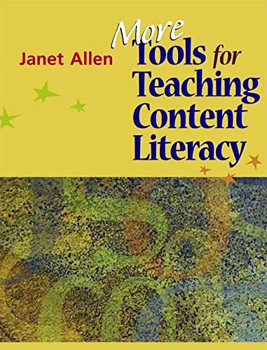 Book Cover More Tools for Teaching Content Literacy