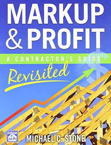 Book Cover Markup & Profit: A Contractor's Guide, Revisited