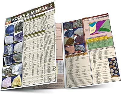 Book Cover Rocks & Minerals (Quickstudy Reference Guides - Academic)
