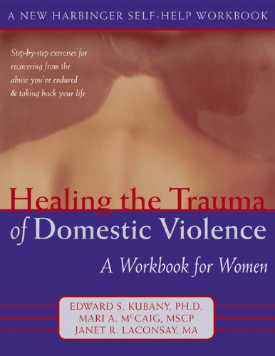 Book Cover Healing the Trauma of Domestic Violence (A Workbook for Women)