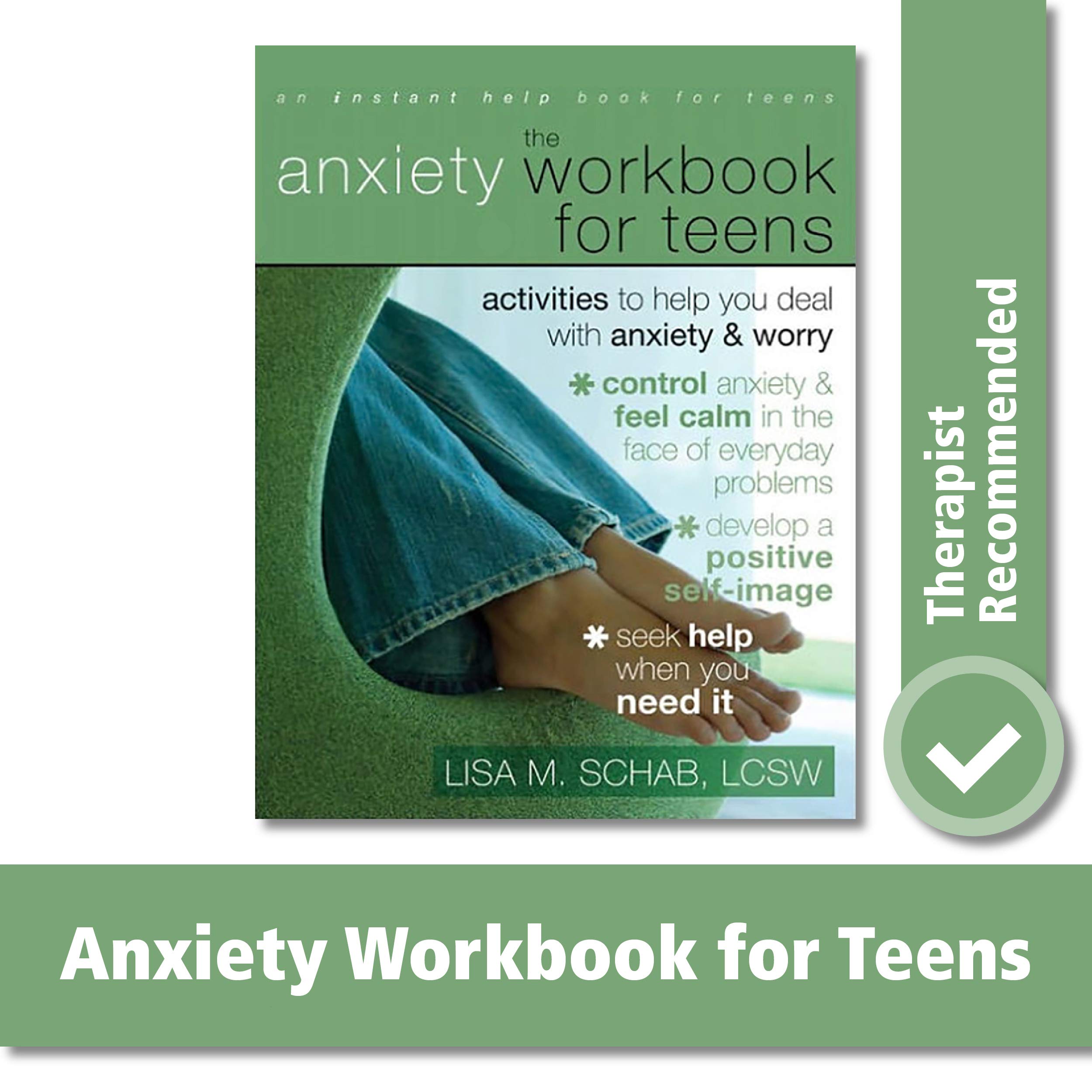 Book Cover The Anxiety Workbook for Teens: Activities to Help You Deal with Anxiety and Worry