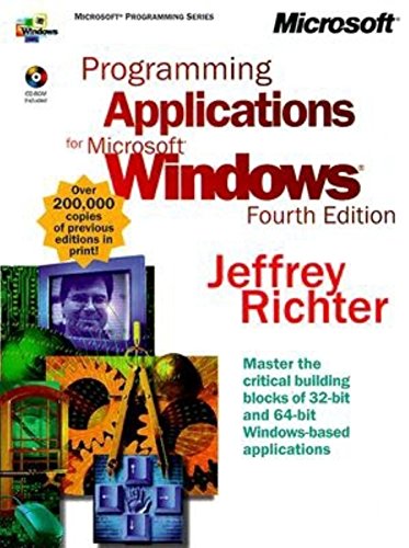 Book Cover Programming Applications for Microsoft Windows (Microsoft Programming Series)