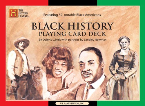 Book Cover Black History Playing Card Deck (History Channel)