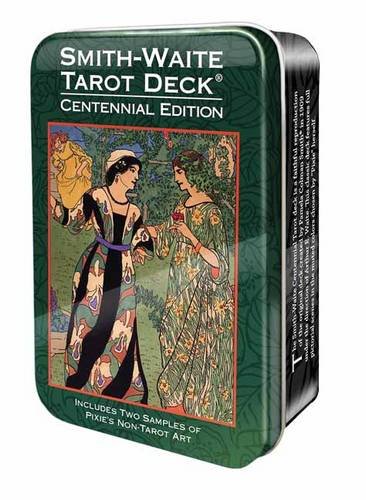 Book Cover Smith-Waite Centennial Tarot Deck in a Tin