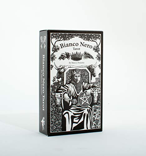 Book Cover Bianco Nero Tarot