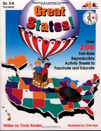 Great States! : Over 200 First-Rate Reproducible Activity Sheets to Fascinate and Educate