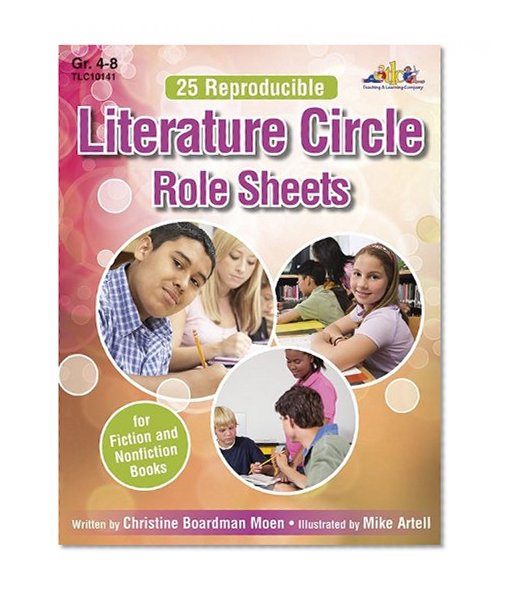 25 Reproducible Literature: Circle Role Sheets for Fiction and Nonfiction Books