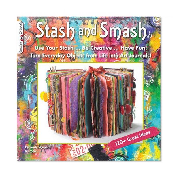 Book Cover Stash & Smash: Art Journal Ideas