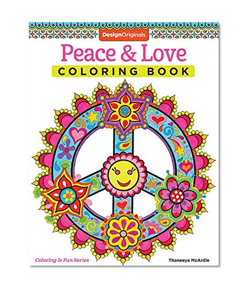 Book Cover Peace & Love Coloring Book (Design Originals)