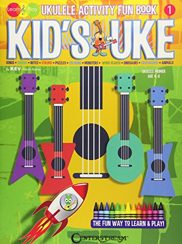 Book Cover Kid's Uke - Ukulele Activity Fun Book: Kev's Learn & Play Series