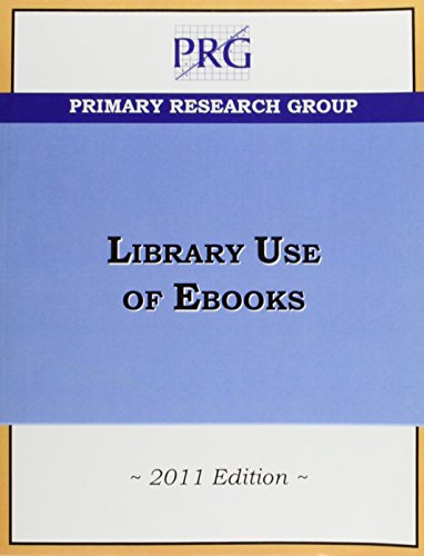 Library Use of Ebooks, 2011