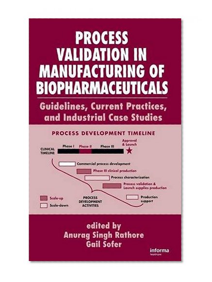 Process Validation in Manufacturing of Biopharmaceuticals: Guidelines, Current Practices, and Industrial Case Studies (Biotechnology and Bioprocessing)