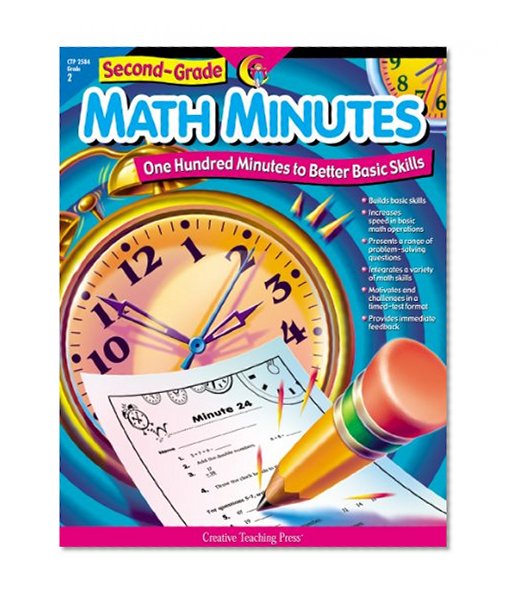 Book Cover Math Minutes, 2nd Grade (One Hundred Minutes to Better Basic Skills)