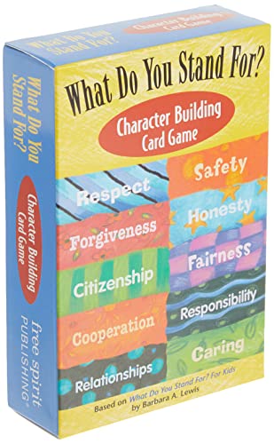Book Cover What Do You Stand For? Character Building Card Game
