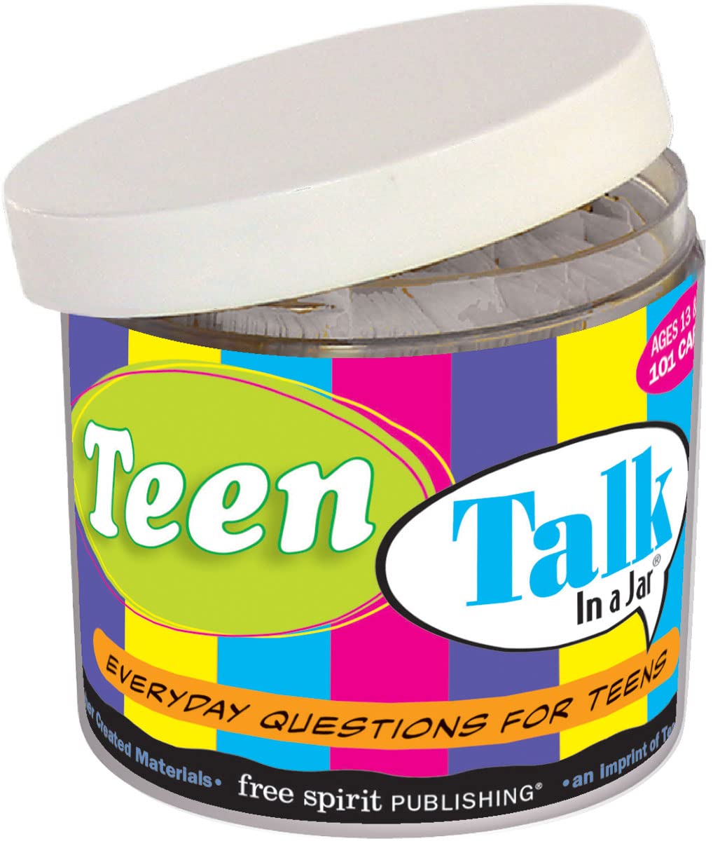 Book Cover Teen Talk in a Jar
