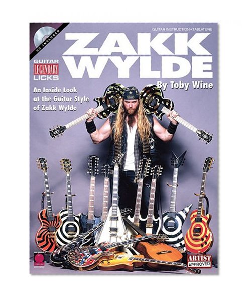 Book Cover Zakk Wylde - Legendary Licks (Guitar Legendary Licks)