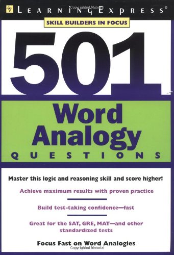 501 Word Analogy Questions