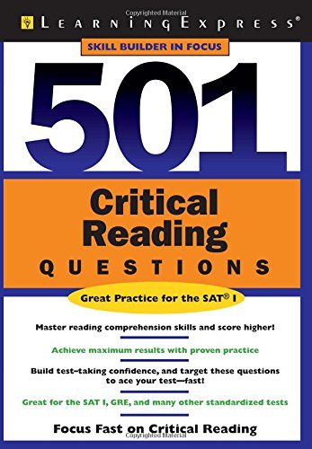 Book Cover 501 Critical Reading Questions (501 Series)