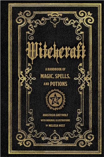 Book Cover Witchcraft: A Handbook of Magic Spells and Potions