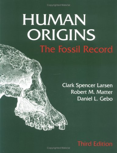 Book Cover Human Origins: The Fossil Record