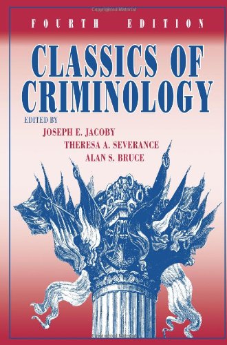 Book Cover Classics of Criminology, 4th Edition