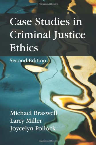 Book Cover Case Studies in Criminal Justice Ethics
