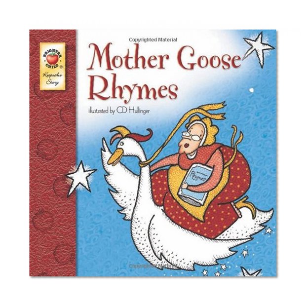 Book Cover Mother Goose Rhymes